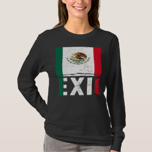 Camiseta viva bandeira do méxico Orgulho Dia da Independênc