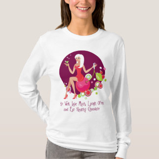 Camiseta Viva bem, ame muito