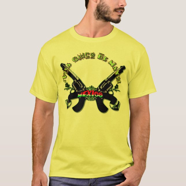 Camiseta Viva Cinco De Mayo (Frente)