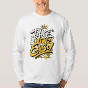 Camiseta Viva com Tranquilidade – Vibrações de Verão Relaxa