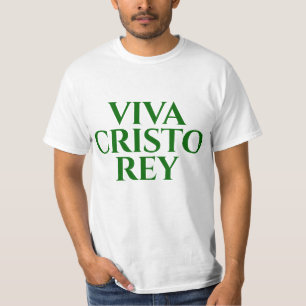 Camiseta Viva Cristo Rey Graphic T Shirt