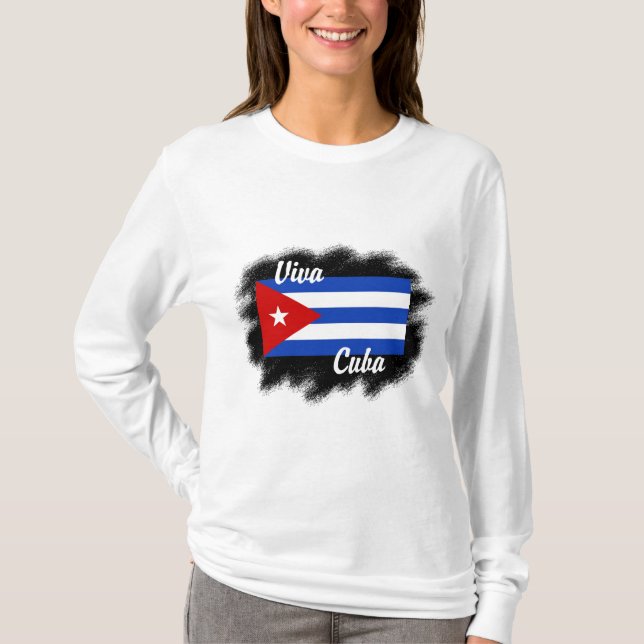 Camiseta Viva Cuba (Frente)