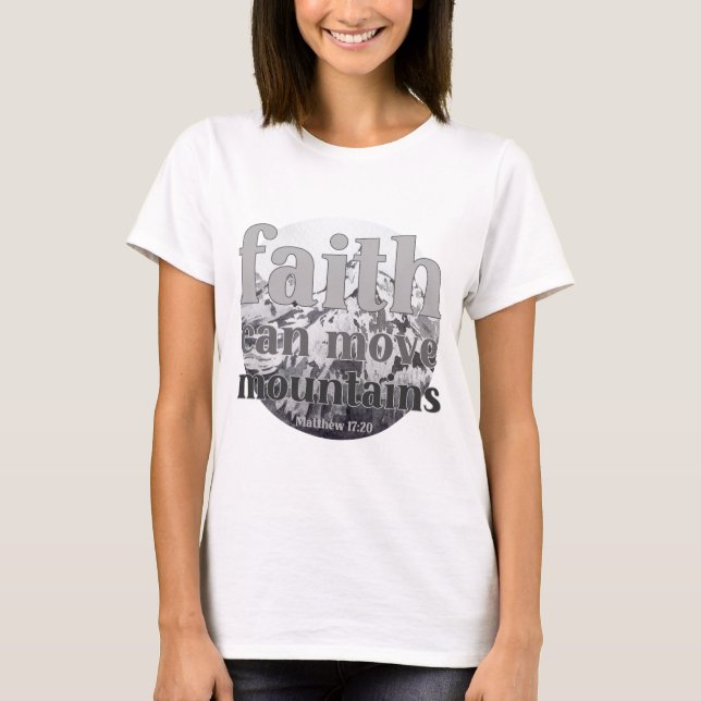 Camiseta Viva de fé (Frente)