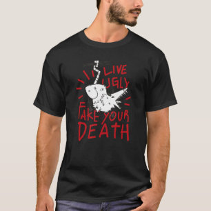 Camiseta VIVA FALA FALA A SUA MORTE Engraçado Possum Ogambm