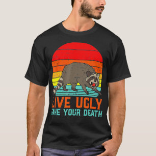 Camiseta Viva Falso O Seu Rótulo Da Morte Tra Animal