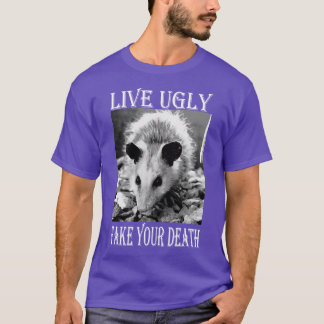 Camiseta Viva Falso Sua Morte Engraçada Citações