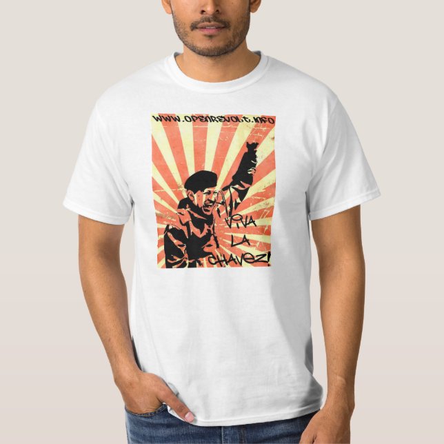 Camiseta Viva Hugo Chavez! (Frente)