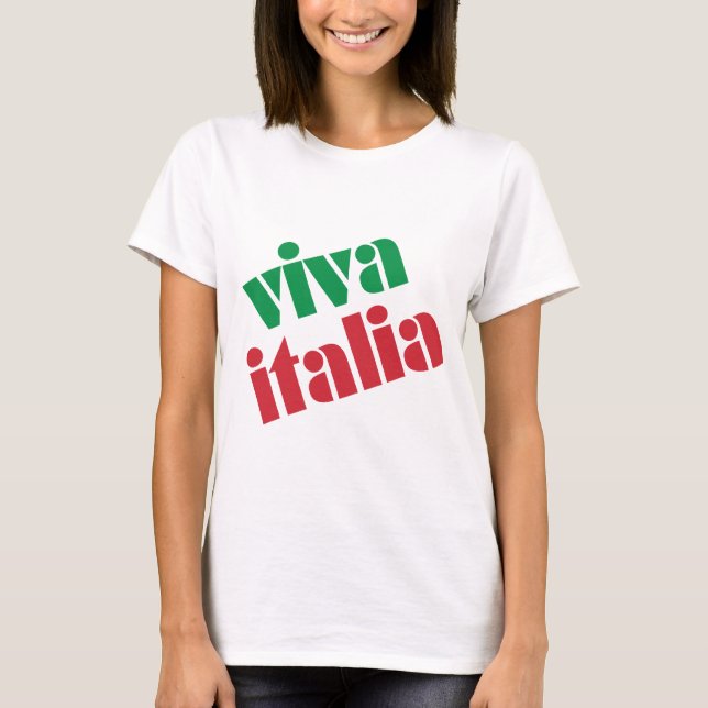 Camiseta Viva Italia (Frente)