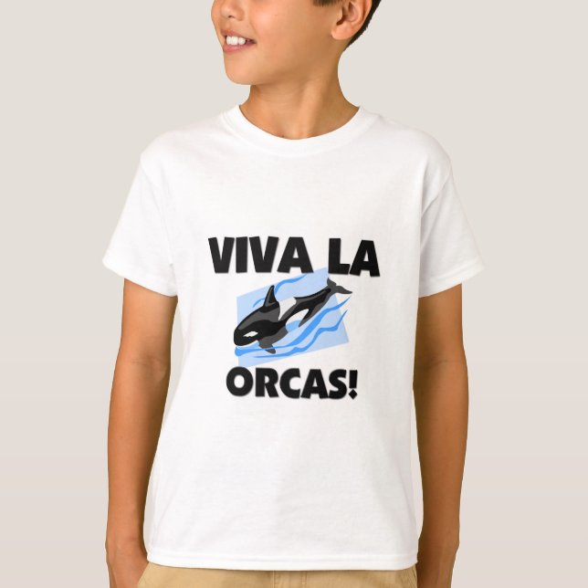 Camiseta Viva La Orcas (Frente)