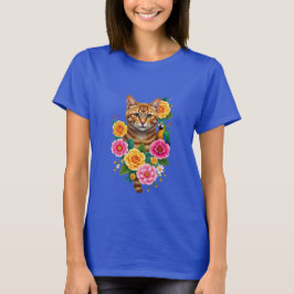CAMISETA VIVA LA VIDA GATO TIGRE