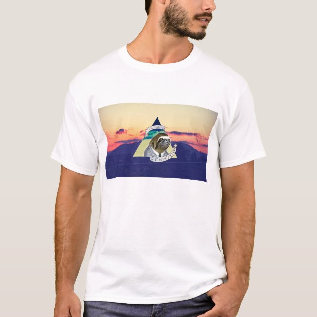 Camiseta Viva lento morrem sempre que (Frente)