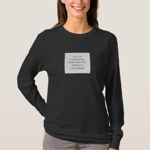 Camiseta Viva Mais ao Viver Livremente
