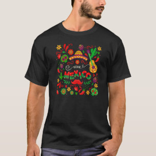 Camiseta Viva México Dia da Independência Mexicana I Love M