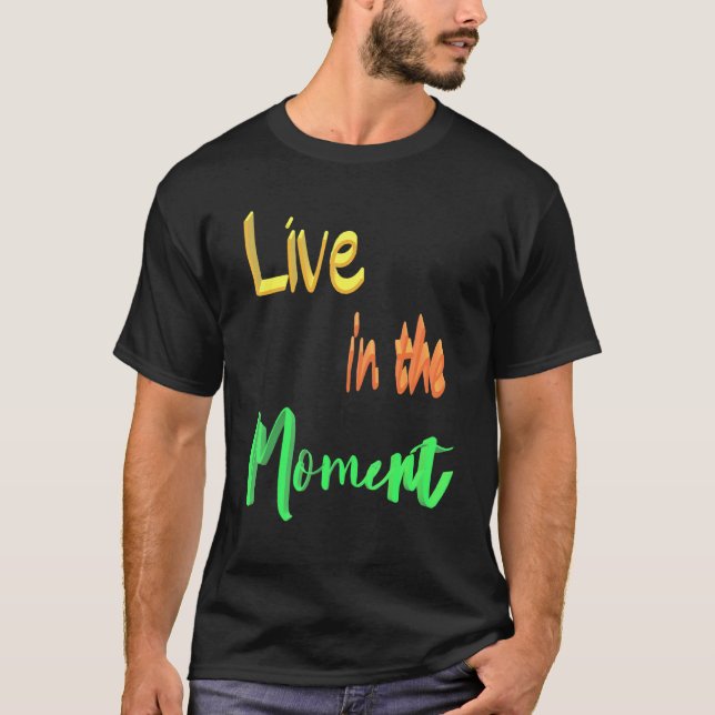 Camiseta Viva No Momento (Frente)
