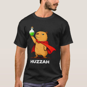 Camiseta Viva o capivara alquimista divertido meme poção no