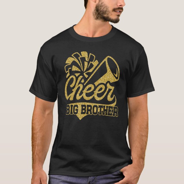Camiseta Viva o maior Cheerleader de fã do grande irmão (Frente)