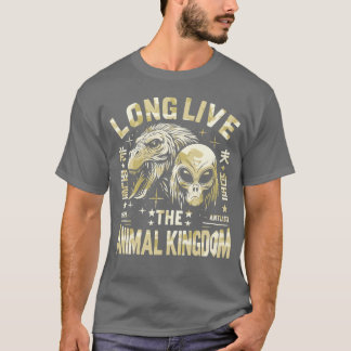 Camiseta Viva o presente do Reino Animal