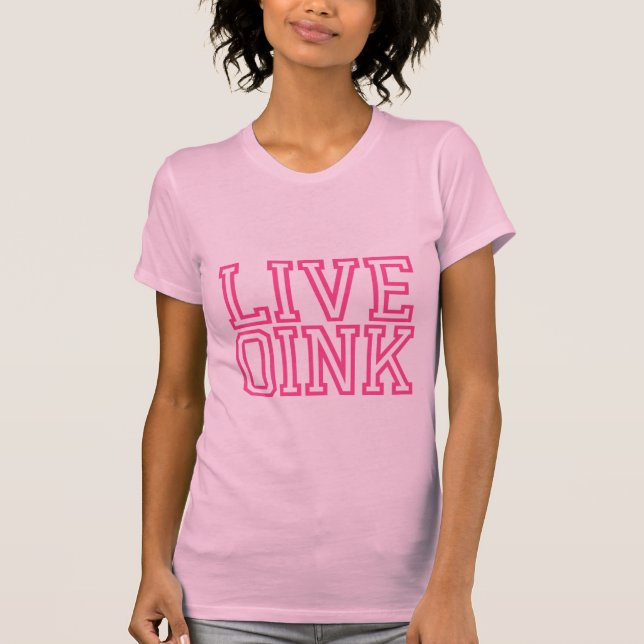 Camiseta Viva Oink (Frente)