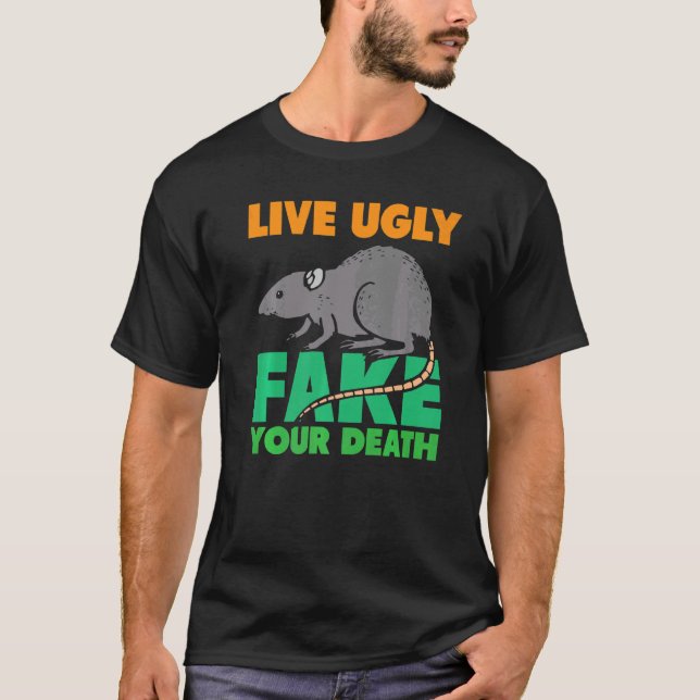 Camiseta Viva Os Seus Ratos Da Morte (Frente)