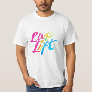Camiseta viva para elevar as T-shirts do Design