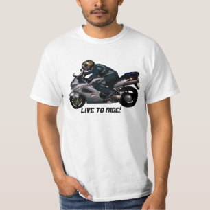 Camiseta Viva para montar Motorbiker