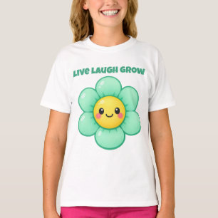 Camiseta Viva Ria Cresça Fofo Inspirador