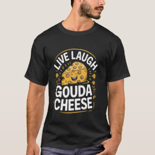 Camiseta Viva Ria Queijo Gouda Pun Fabricante de Queijo Lo