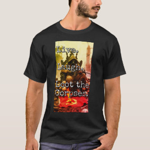 Camiseta Viva Ria Saqueie Senhor da Guerra Trono Decoração