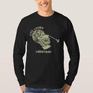 Camiseta Viva Rir Lobotomia Possum Retrô