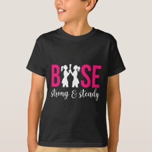 Camiseta Viva Se Forte E Estável Cheerleading Se _1