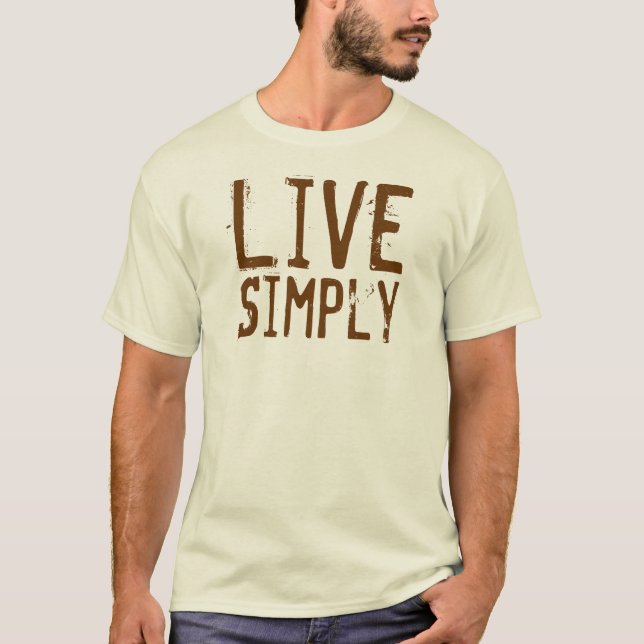 Camiseta Viva simplesmente (Frente)