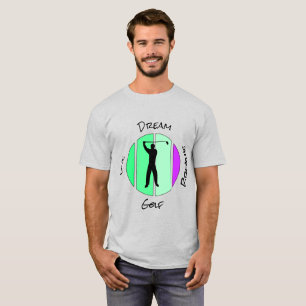 Camiseta Viva, sonhe, respire golfe