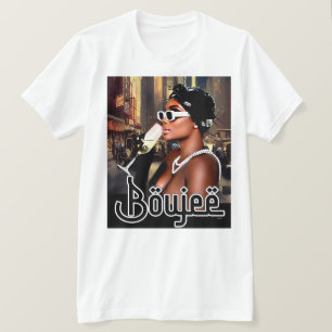 Camiseta "Viva sua melhor vida em Boujee Chic"