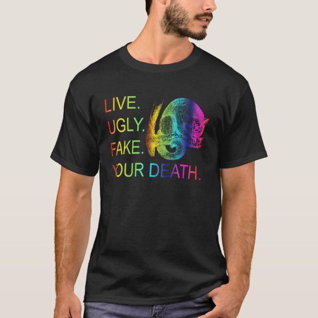 Camiseta Viva Sua Morte Falso Possível (Frente)