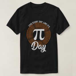 Camiseta Viva todos os dias como se fosse o dia de pi - esp