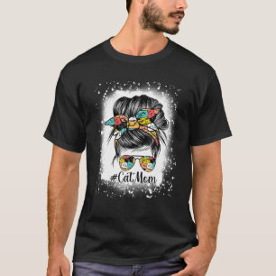 Camiseta Viva-viva-calça-freio-patas azuis Bandana Glasse