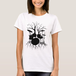 Camiseta Vive a batida ao ritmo do cilindro 2 do ~ da