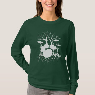 Camiseta Vive a batida ao ritmo do ~drum 1 da criação