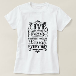CAMISETA VIVE AMOR RAIVA