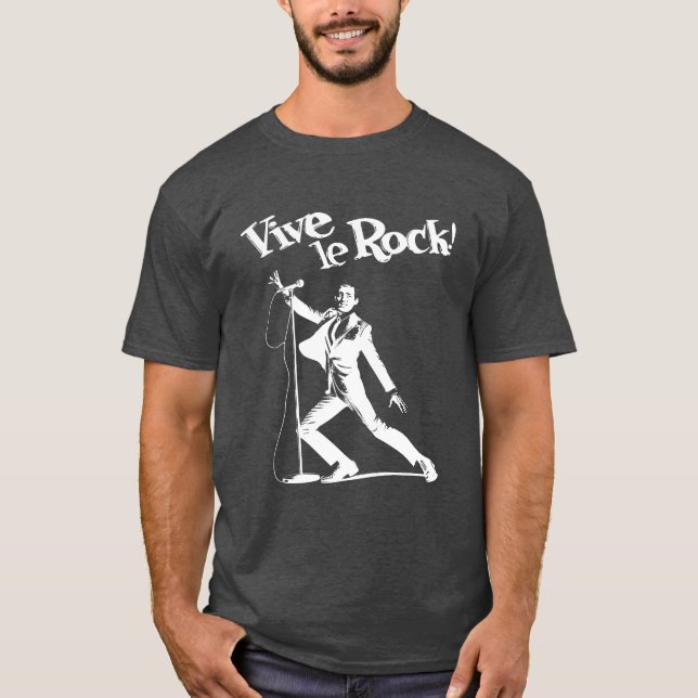 Camiseta Vive le Rock! (Frente)