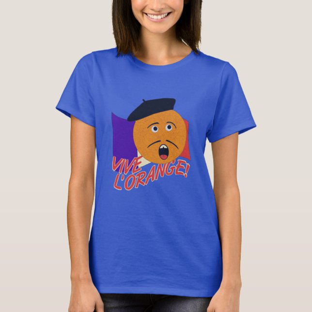 CAMISETA VIVE L'ORANGE (Frente)