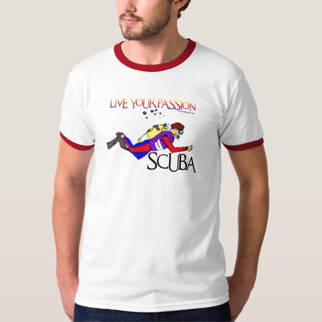 CAMISETA VIVEM SEUS PASSION-SCUBA (Frente)