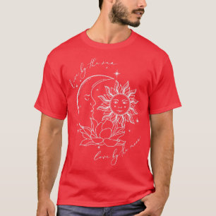Camiseta Vivemos Pelo Amor Sol Pela Espiritualidade Da Lua.