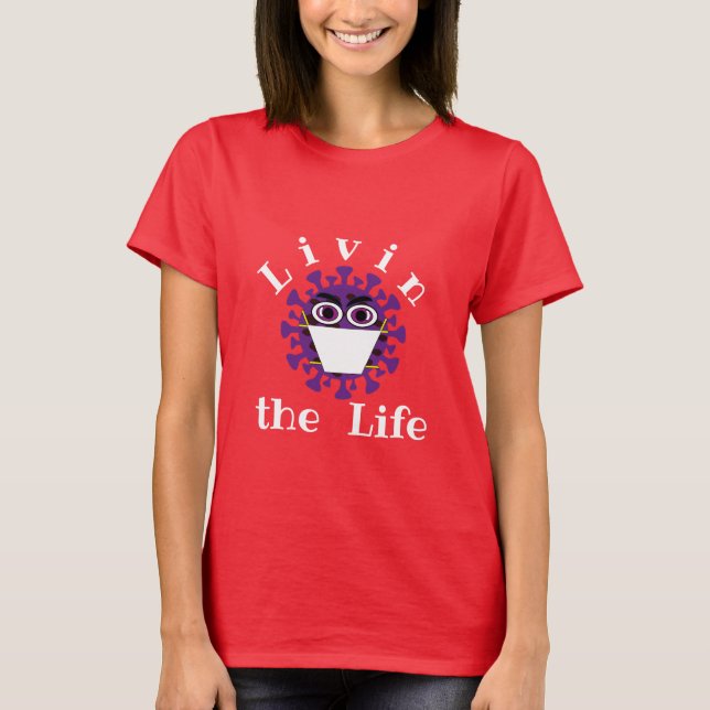 Camiseta Vivendo a Camisa-Vida (Frente)
