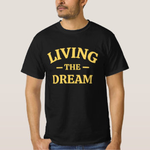 Camiseta Vivendo a T-Shirt do Sonho