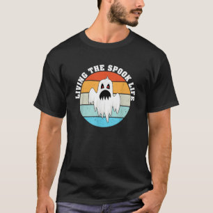 Camiseta Vivendo a Vida Assombrada Isca de Fantasma