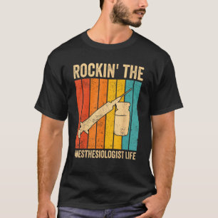 Camiseta Vivendo a Vida de Anestesiologista Anestesiologia