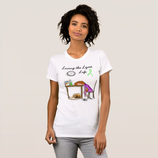 Camiseta Vivendo a Vida de Lyme (Frente Completa)