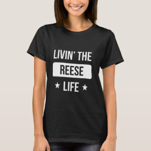 Camiseta Vivendo a Vida Reese Reunião de Família Esquadrão