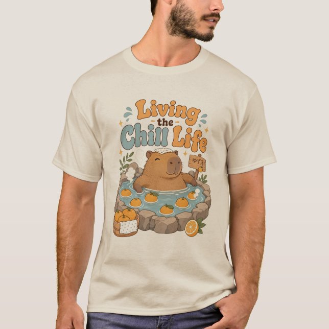 Camiseta Vivendo a Vida Tranquila (Frente)